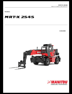Ładowarka teleskopowa obrotowa Manitou MRT-X 2545