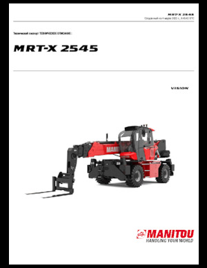 Ładowarka teleskopowa obrotowa Manitou MRT-X 2545