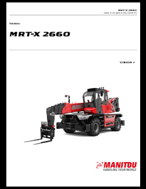 Ładowarka teleskopowa obrotowa Manitou MRT-X 2660