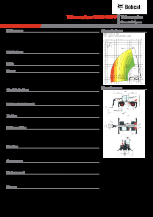 Ładowarka teleskopowa obrotowa Bobcat TR50.180