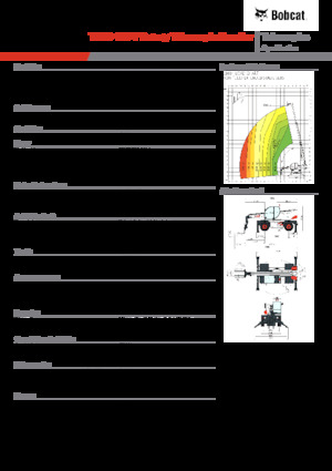 Ładowarka teleskopowa obrotowa Bobcat TR50.180