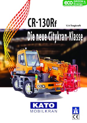 Żurawie terenowe Kato CR 130 Rf