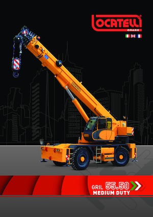 Żurawie terenowe Locatelli GRIL 55.50