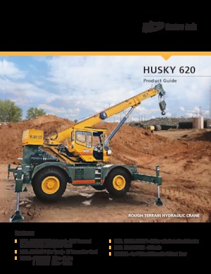 Żurawie terenowe Til HUSKY 620