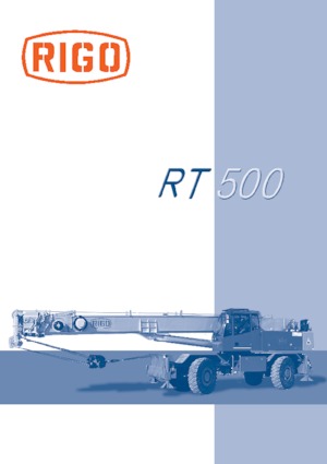 Żurawie terenowe RIGO RT 500