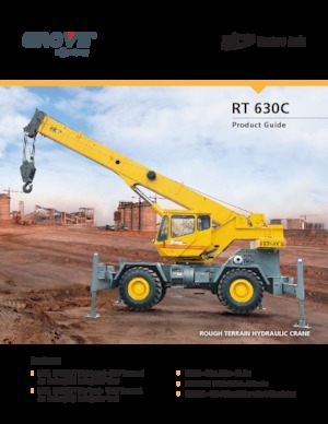 Żurawie terenowe Til RT 630C