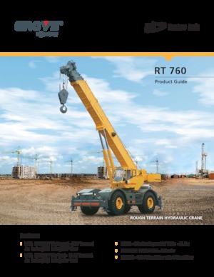 Żurawie terenowe Til RT 760