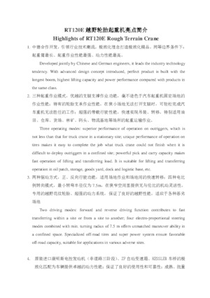 Żurawie terenowe XCMG RT120E