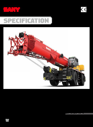 Żurawie terenowe Sany SRC1200T