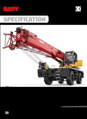 Żurawie terenowe Sany SRC300T
