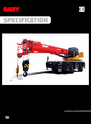 Żurawie terenowe Sany SRC400T
