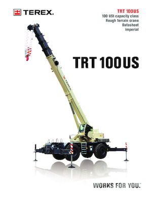 Żurawie terenowe TEREX CRANES TRT 100US