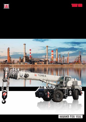 Żurawie terenowe TEREX CRANES TRT 80