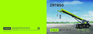 Żurawie terenowe Zoomlion ZRT850