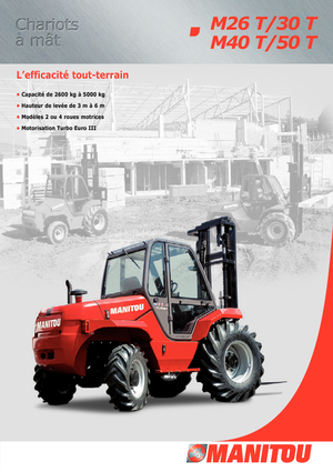Terenowe wózki widłowe Manitou M 50.4