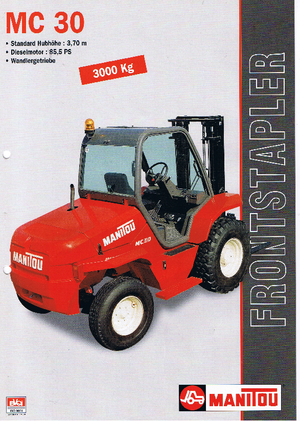 Terenowe wózki widłowe Manitou MC 30