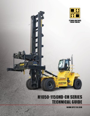 Terenowe wózki widłowe Hyster H1050HD