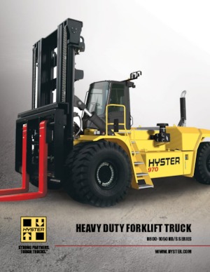 Terenowe wózki widłowe Hyster H970HD