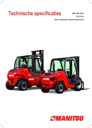 Terenowe wózki widłowe Manitou MSI 30 T Buggie