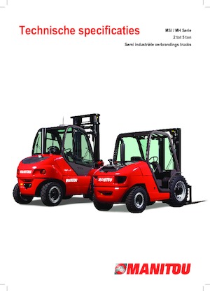 Terenowe wózki widłowe Manitou MSI 35 T