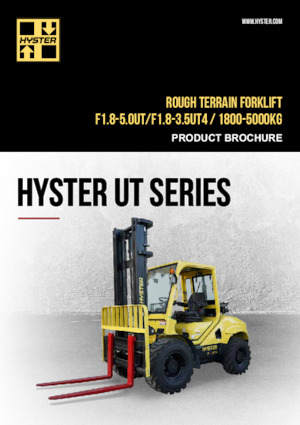 Terenowe wózki widłowe Hyster F3.5UT