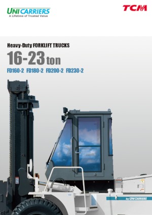 Terenowe wózki widłowe TCM FD180-2