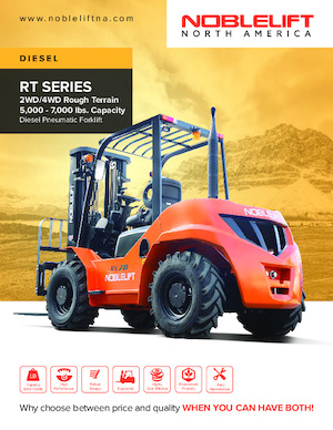 Terenowe wózki widłowe Noblelift FD4RT70