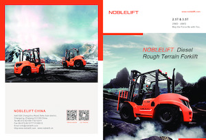 Terenowe wózki widłowe Noblelift FD2RT25