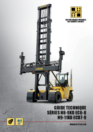 Terenowe wózki widłowe Hyster H8XD-EC6