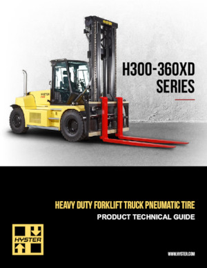 Terenowe wózki widłowe Hyster H330XDS