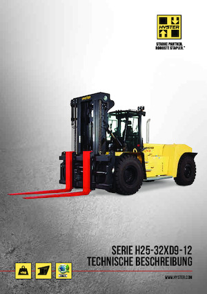 Terenowe wózki widłowe Hyster H32XD9