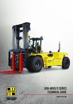 Terenowe wózki widłowe Hyster H48XDS12