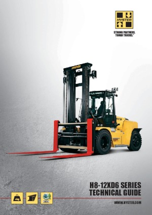 Terenowe wózki widłowe Hyster H9XD6