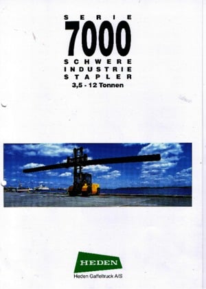 Terenowe wózki widłowe Heden 7670