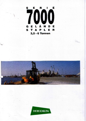 Terenowe wózki widłowe Heden 7660