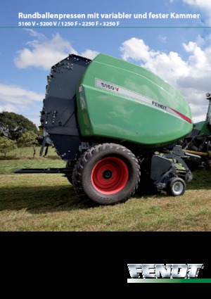 Prasy rolujące Fendt 3250 F SC 25