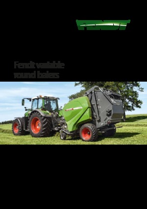 Prasy rolujące Fendt 4180 V