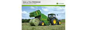 Prasy rolujące John Deere 644 MaxiCut