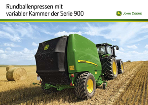 Prasy rolujące John Deere 960 Premium