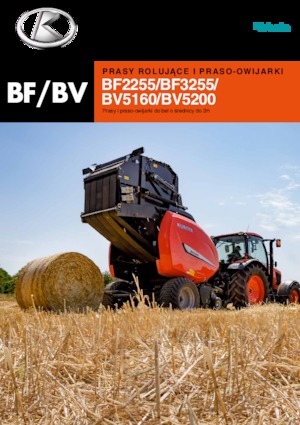 Prasy rolujące Kubota BV5160 SC 14