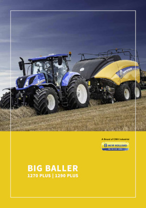 Prasa kostkująca New Holland BigBaler 890 Plus Packer Cutter