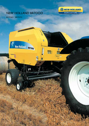 Prasy rolujące New Holland BR7070 Raffer