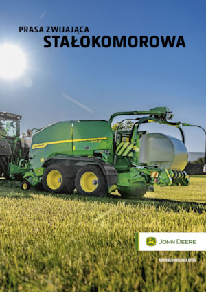 Prasy rolujące John Deere F442M 