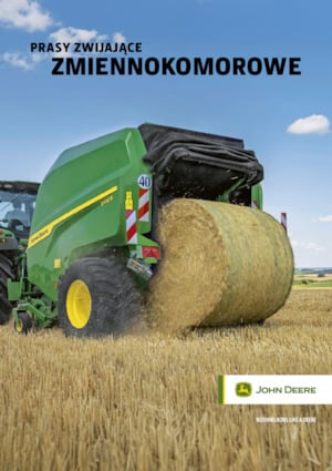 Prasy rolujące John Deere C462R Kombi 