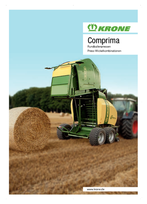 Prasy rolujące Krone Comprima V 200