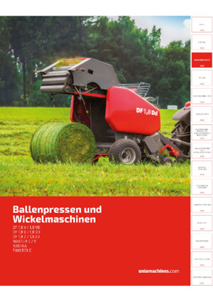 Prasy rolujące Unia DF 1.7 Z 