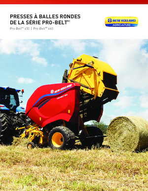 Prasy rolujące New Holland Pro-Belt 450 CropCutter