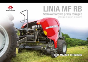 Prasy rolujące Massey Ferguson RB 1125F
