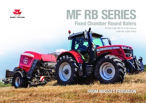 Prasy rolujące Massey Ferguson RB 3130F Classic