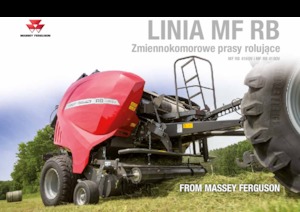 Prasy rolujące Massey Ferguson RB 4180V Xtra 